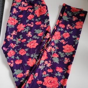 LuLaRoe Floral leggings